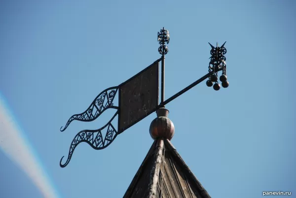 Weather vane on the Rybnitskaya tower