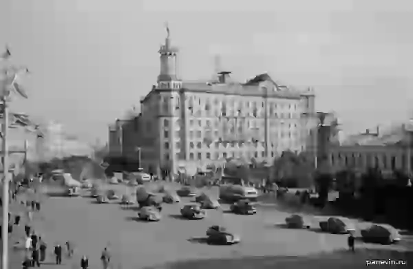 Пушкинская площадь в Москве, 50-е