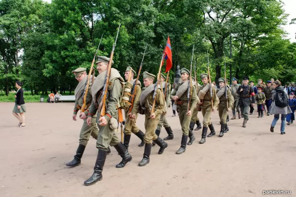 Пехотинцы Первой Мировой войны