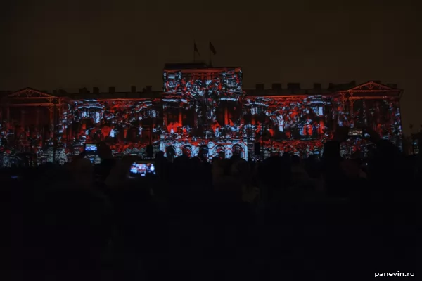 Mariinsky palace, light festival