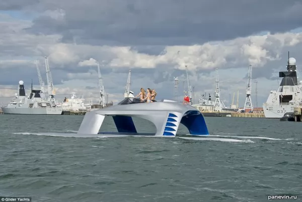 Glider Luxury Sports Yacht