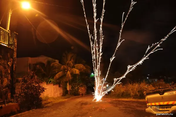 Fireworks for New Year