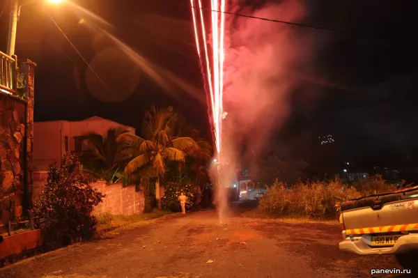 Fireworks for New Year