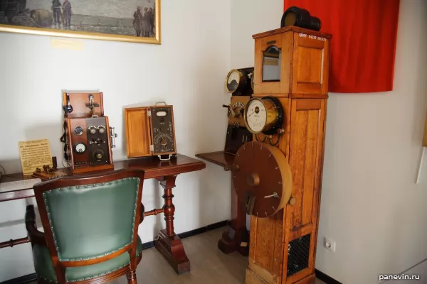 Radio and telegraph equipment of «Aurora»