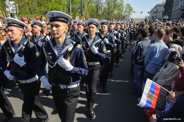 Курсанты морского политехнического института