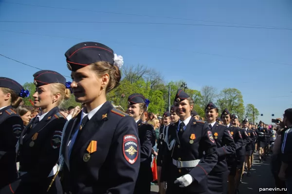 Girls-policemen