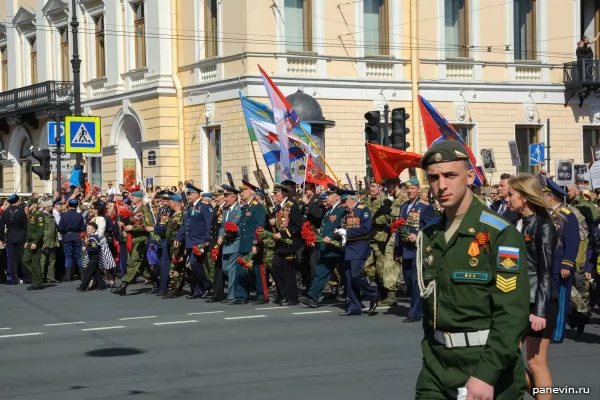 Beginning procession «Immortal Regiment»