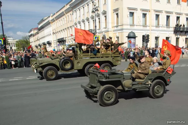 Willys MB and Studebaker