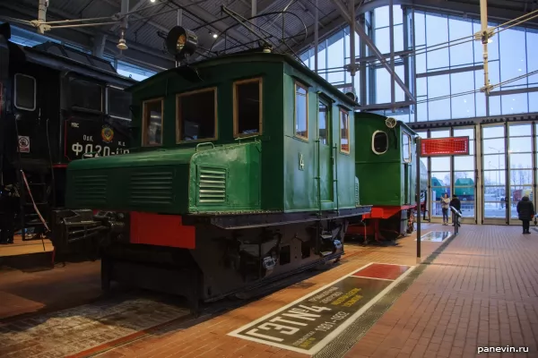 Industrial electric locomotive GET №4
