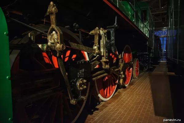 Steam locomotive wheels