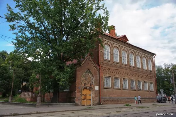 Ancient merchant private residence in Neorussian style