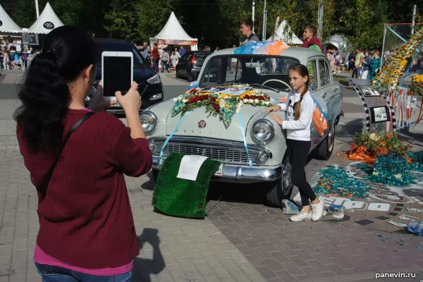 Старенький «Москвич»