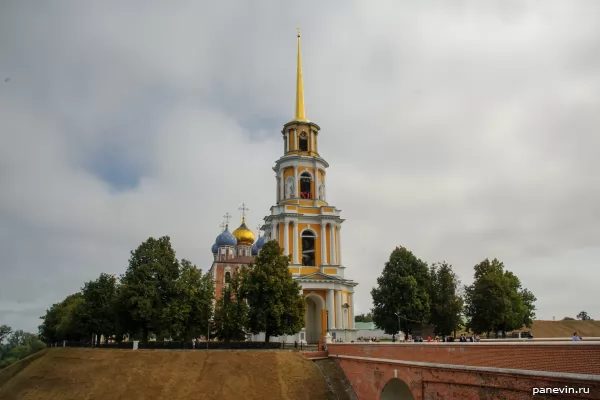 The bell tower of the Assumption Cathedral