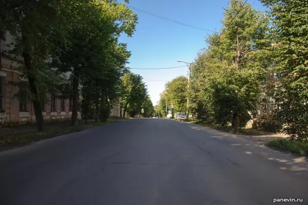 Typical street of Novgorod