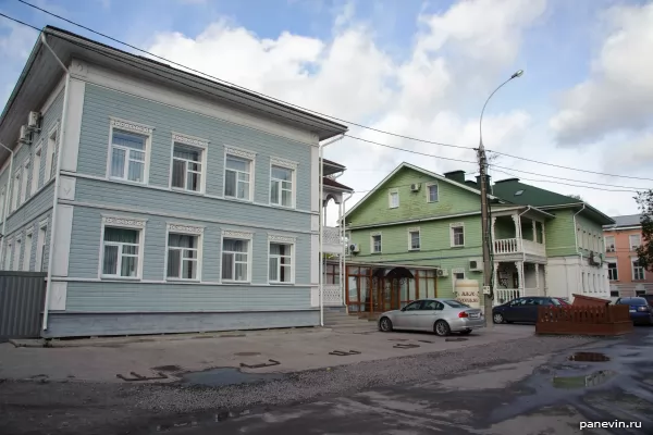 Wooden houses