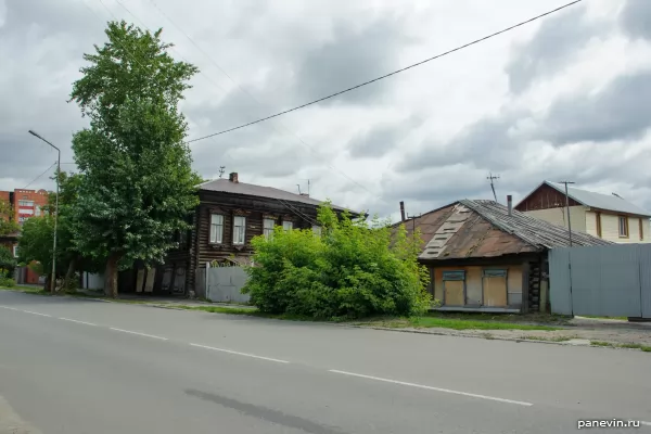 Wooden houses, Klimova street 34