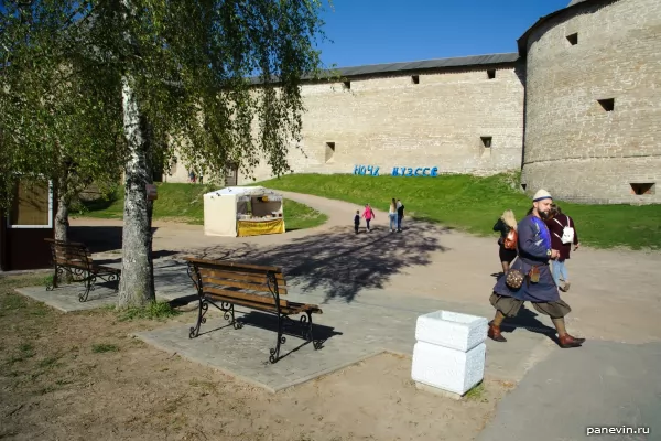 At the fortress Staraya Ladoga
