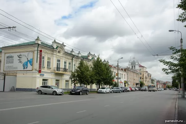 Old mansions on Kuibyshev street