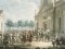 Екатерина II на ступенях Казанского собора, приветствуемая духовенством в день воцарения 28 июня 1762 года
