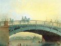 Каменноостровский мост в 1830-е гг.