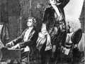 Иллюстрации к «Моцарту и Сальери» художника В. С. Крюкова (гравировка И. Голевинского)