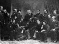 Члены товарищества передвижных выставок, фотография 1885 года