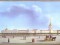 Вид на Адмиралтейство от Исаакиевского собора. Гуашь, Барт Эдуард  «Admiralty Square», 1823 год.