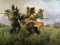 Поединок Пересвета с Челубеем на Куликовом поле, картина Михаила Ивановича Авилова