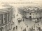 Открытка — пересечение Невского проспекта и Садовой улицы, снегопад 6 июня 1908 года