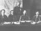 Члены коллегии ВЧК (слева направо) Я. X. Петерс, И. С. Уншлихт, А. Я. Беленький (стоит), Ф. Э. Дзержинский, В. Р. Менжинский, 1921 год.