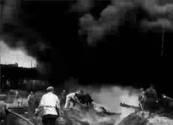 Пожар на Бадаевских складах, сентябрь 1941 года