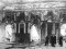 Представители Чрезвычайной Государственной Комиссии осматривают разрушения Большого зала Екатерининского дворца (город Пушкин, 1944 г.)