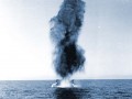 Взрыв подводной морской мины