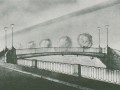 Коломенский пешеходный мост через канал Грибоедова. Рисунок