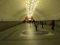 Общий вид вестибюля станции петербургского метрополитена «Озерки»