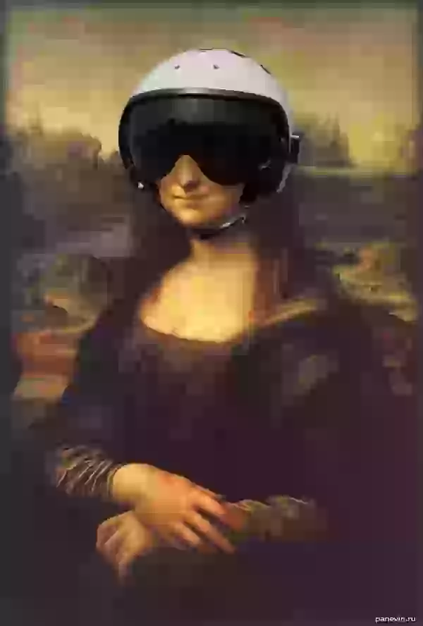 Вежливая Мона Лиза коллаж - Прёт!