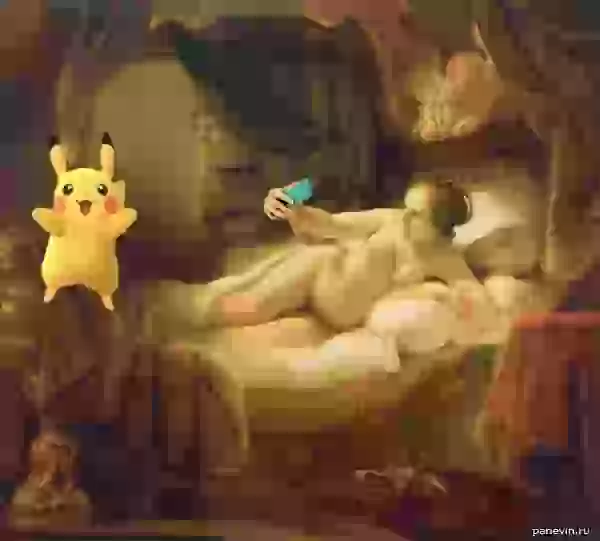 PokemonGo коллаж - Прёт!
