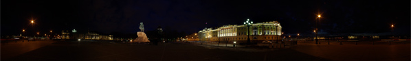 Панорама Дворцовой площади в Санкт-Петербурге, 360 градусов