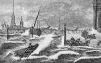 Наводнение 1824 года в Санкт-Петербурге, рисунок