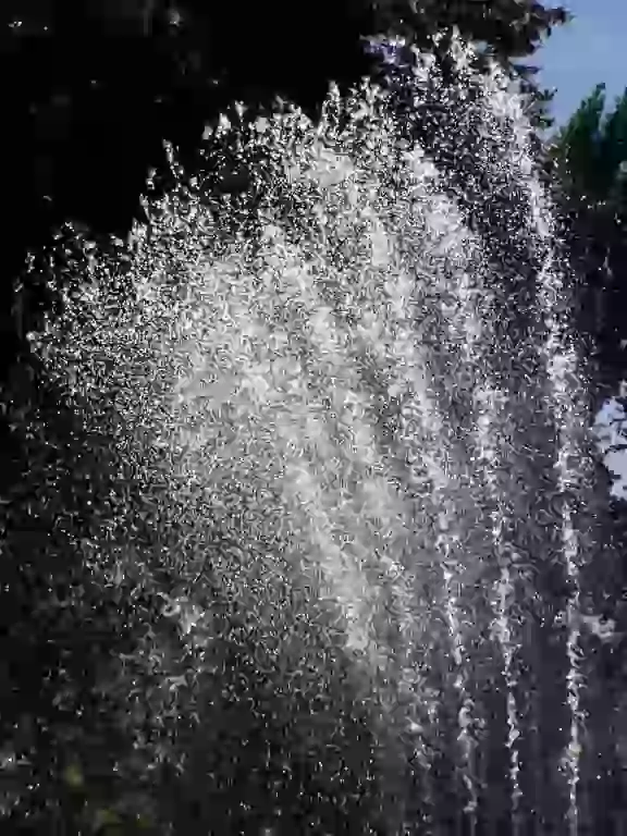 Fountain in Koltsovsky park photo - Townscape