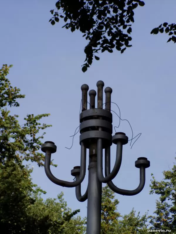 Lantern in Koltsovsky Square 2