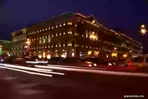 Отель Европа фото - Ночной город, СПб