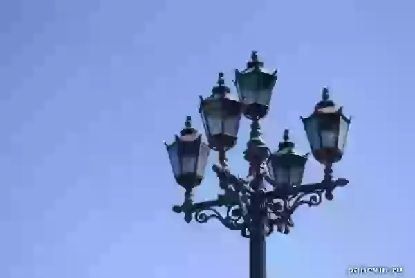 Lantern on the square of Decembrists photo - Details