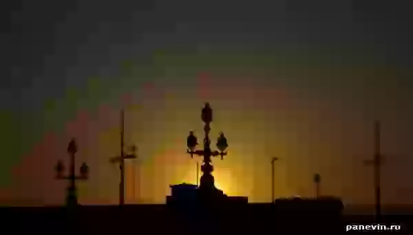 Troitsky bridge photo - Sunsets