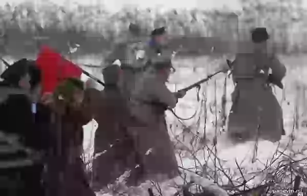 Атака красных фото - Наступление Юденича на Петроград