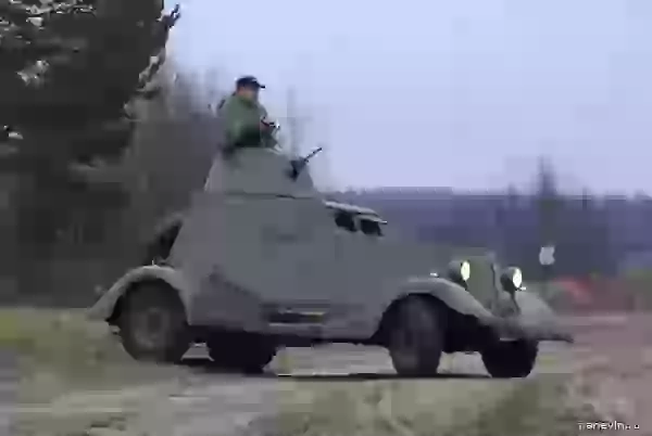 Armored car photo - Winter war