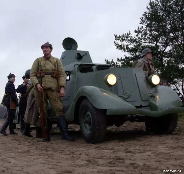Red Army Armored car