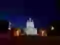 Smolny cathedral at night