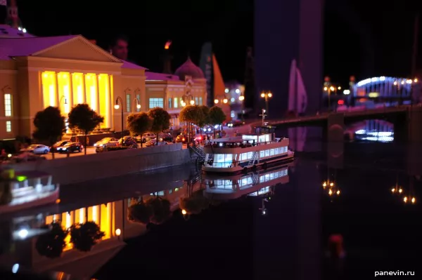 Steamboat at the University Embankment