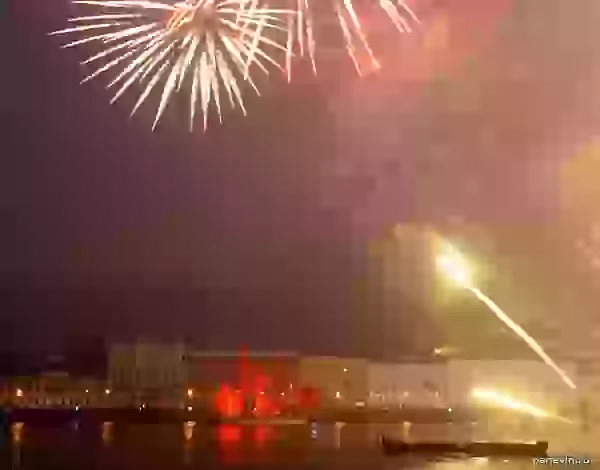 Scarlet Sails, fireworks ending photo - Scarlet Sails